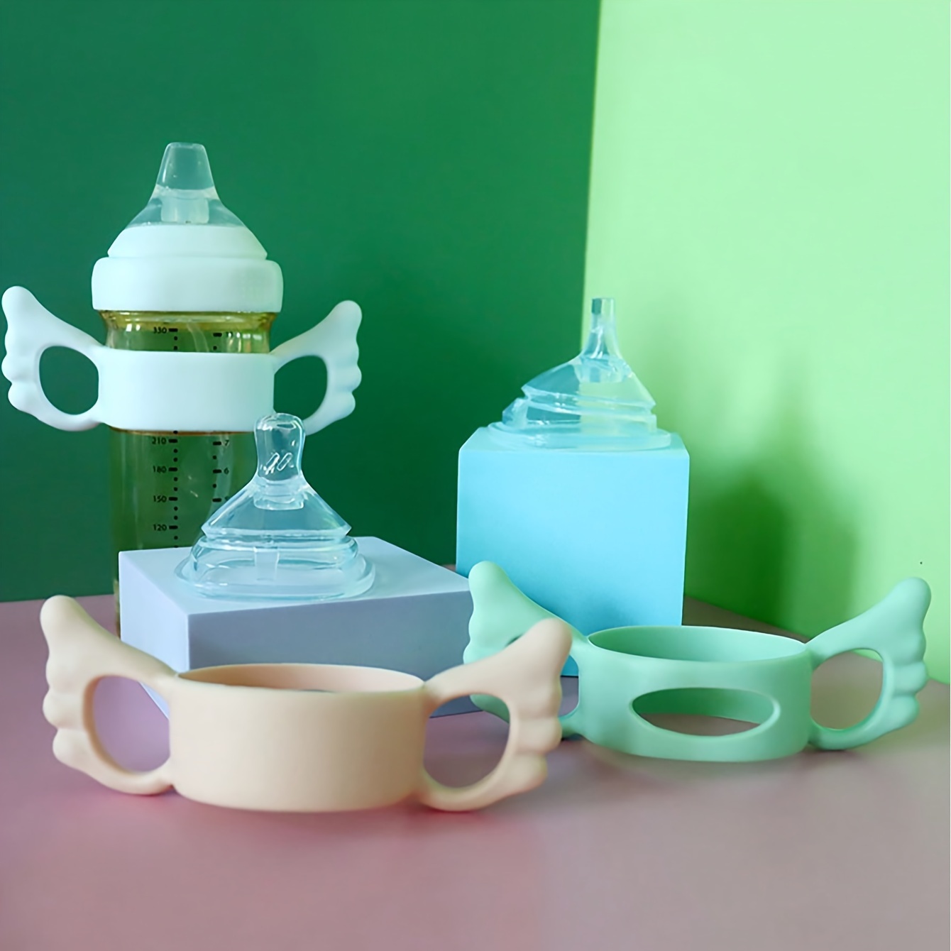 2개(색상 랜덤) 실리콘 손잡이 슬리브, 엔젤 윙스 와 - Zwitsal Baby Products 리뷰 및 가격