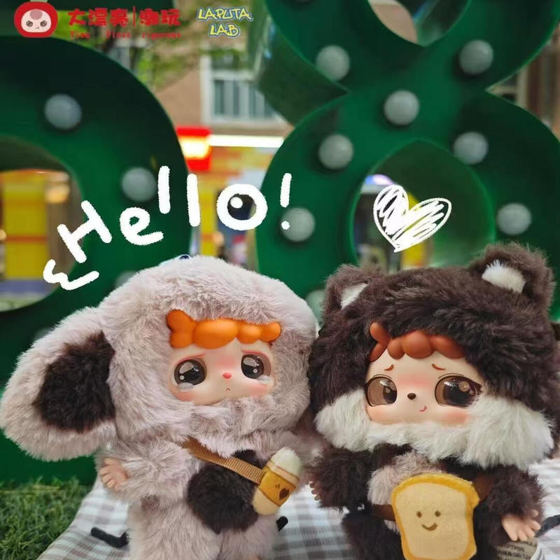 새로운 아기 세 마리 미투투 훌랄라 시리즈 비닐 블라인 - Baby Products Toys 리뷰 및 가격