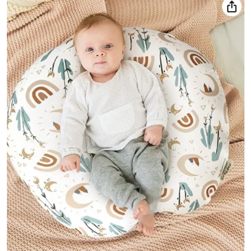 수유 베개 커버 신축성 있는 밍키 탈부착 가능한 수유  - Nursing Pillow Breastfeeding 리뷰 및 가격