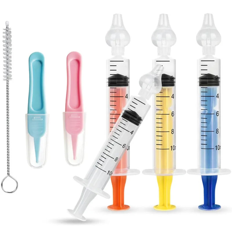 브러시 & 핀셋 아기 코 청소기 (청소용 바늘 튜브 포 - Nasal Aspirator 리뷰 및 가격
